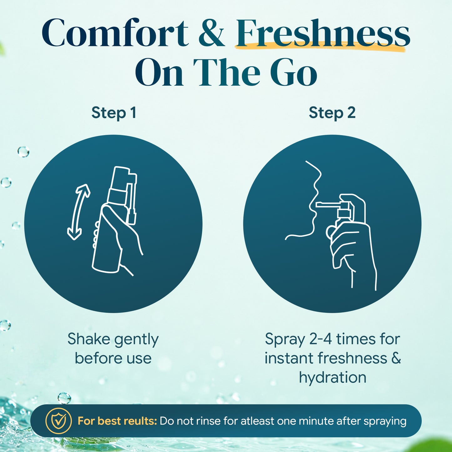 Dry Mouth Relief & Fresh Breath Spray - 50 mL