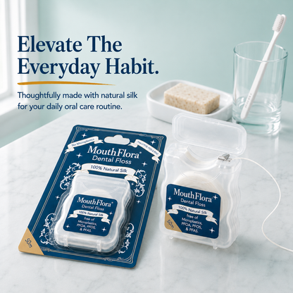 Natural Mulberry Silk Dental Floss