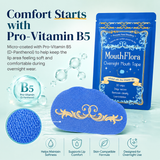 Overnight Mouth Tape for Sleeping, with Pro-Vitamin B5 (D-Panthenol) - 30 Strips